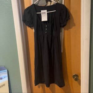 SOLD Soft Cotton Blair dress in Navy EUC